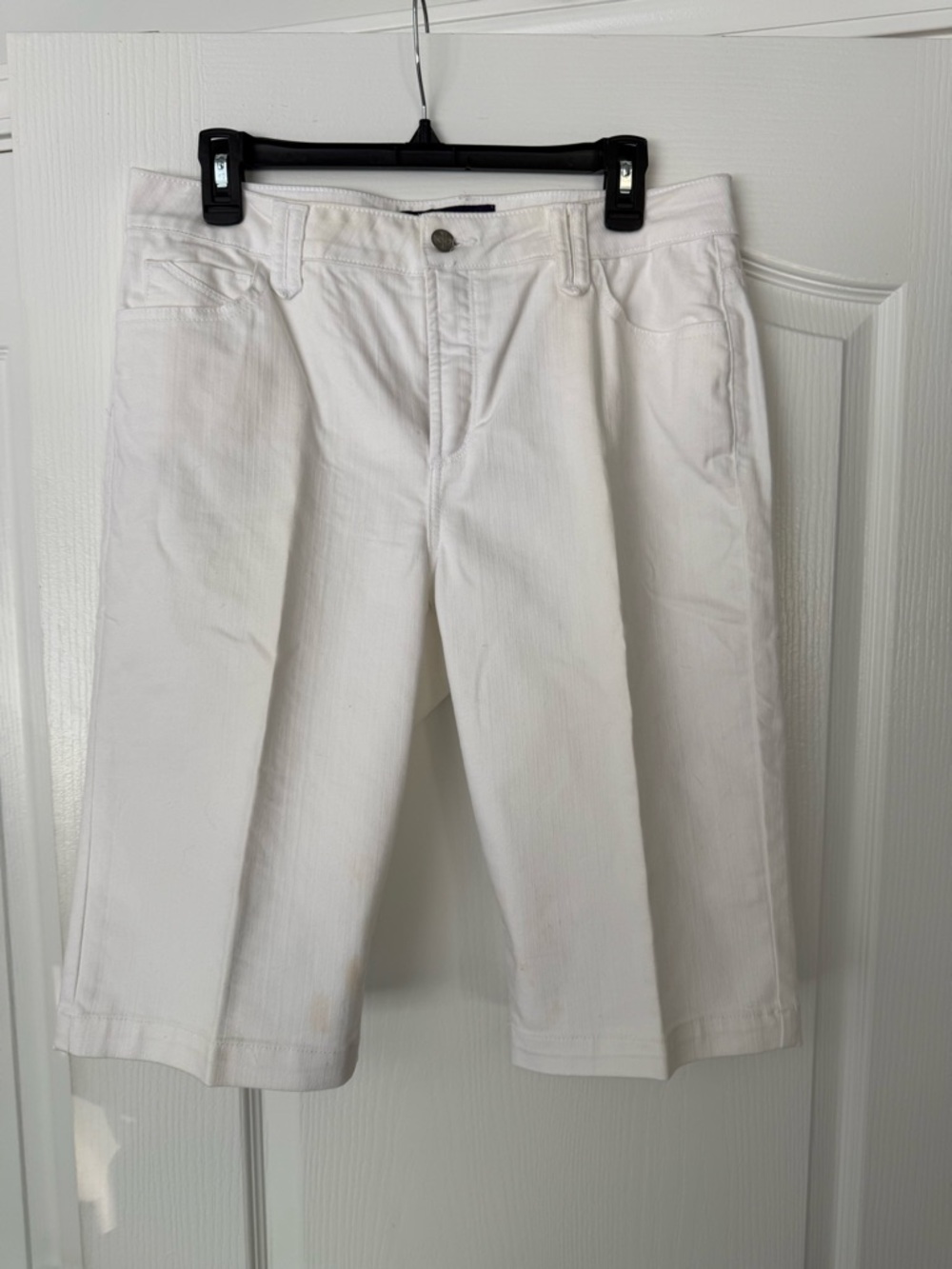 NYDJ White Women's Bermuda Shorts